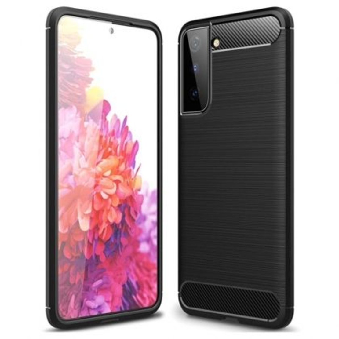 Anti Shock гръб Carbon за Samsung G996 Galaxy S21 Plus, Черен