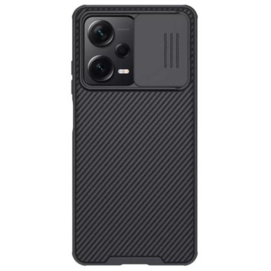 Кейс Nillkin със защита за камера, Camshield Pro PC+TPU, за Xiaomi Redmi Note 12 Pro Plus 5G, Черен