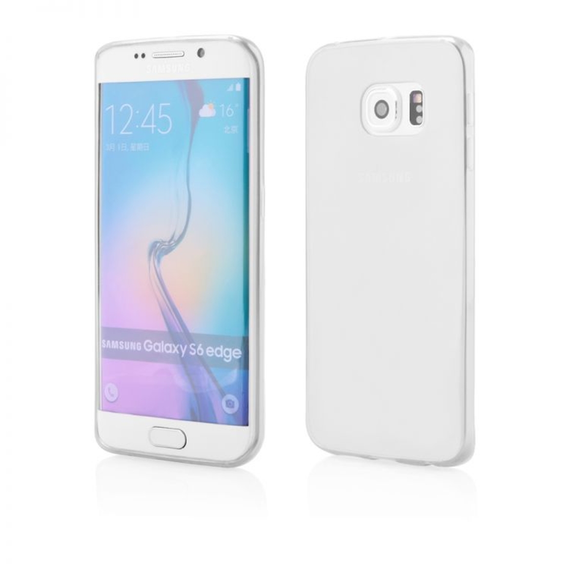 Ултра тънък силиконов калъф за Samsung G925 Galaxy S6 Edge