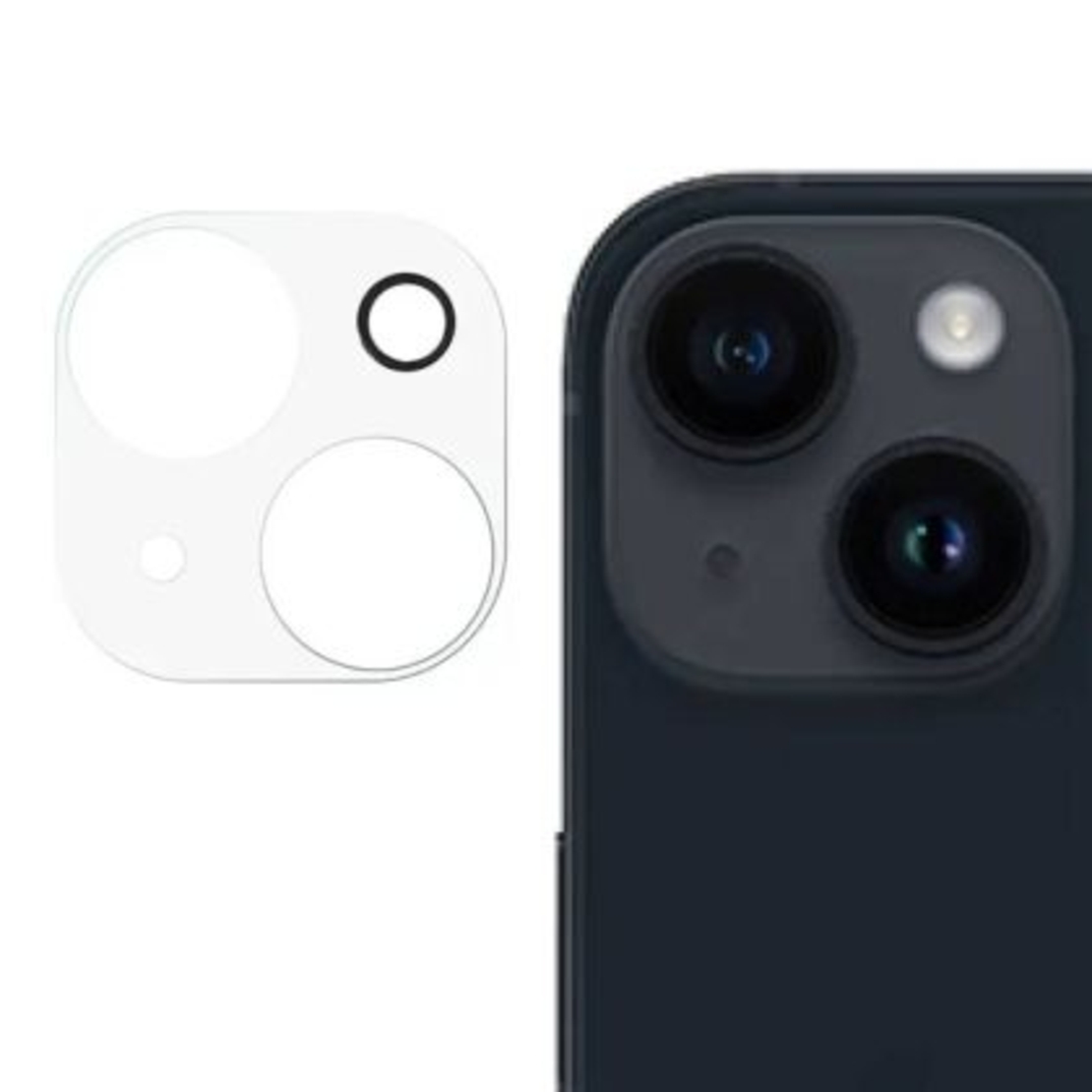 Протектор за камера (Lens), Hard Glass, за IPhone 15/15 Plus, Прозрачен