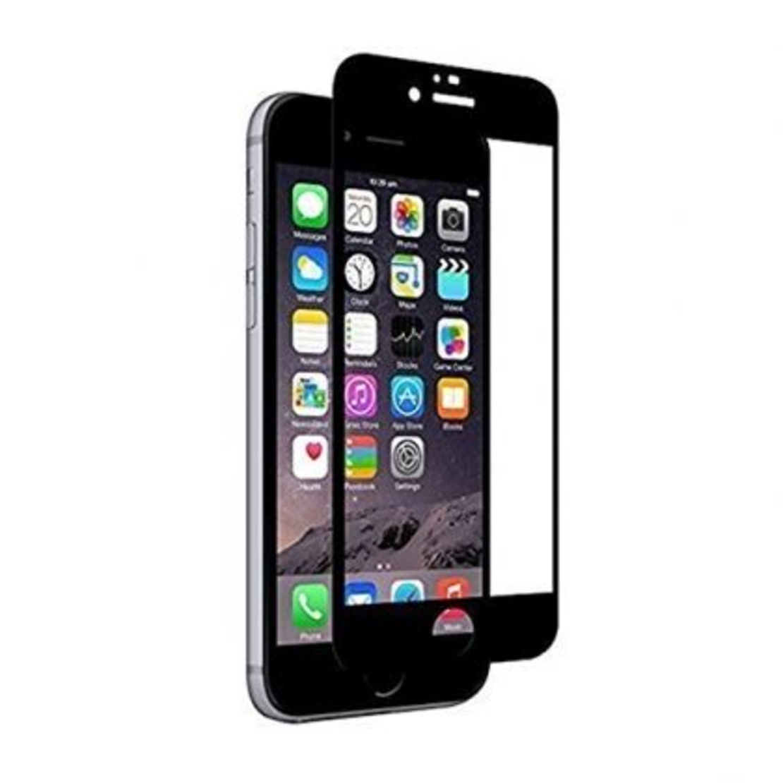 9D Стъклен протектор Smart Glass Gorilla, Full Cover за IPhone 7/8, Черен