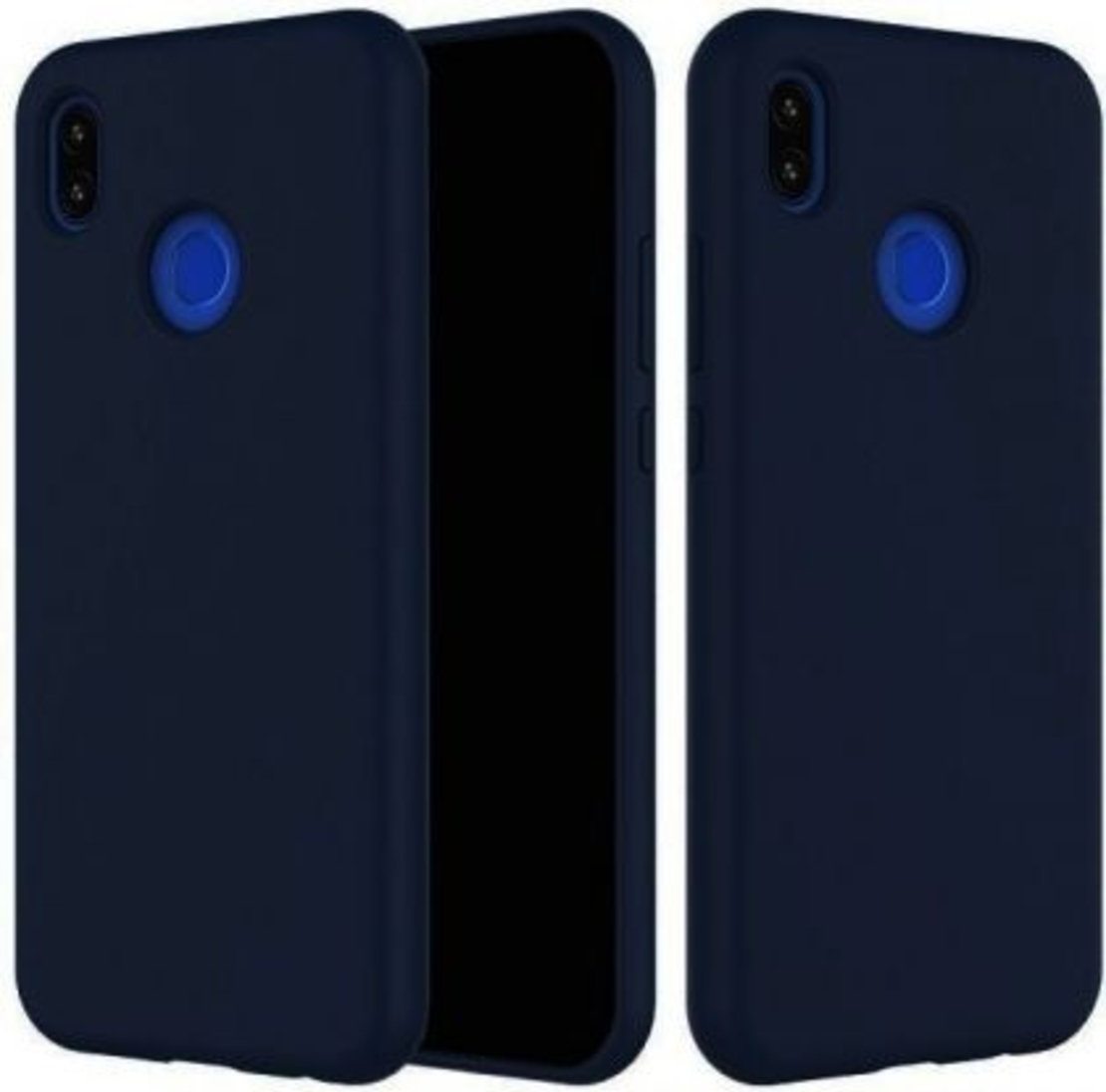 Луксозен гръб Mercury Goospery Soft Feeling за Huawei P Smart 2019, Син