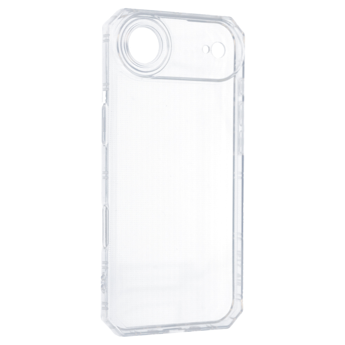 Силиконов кейс за IPhone 17 Air Armor Anti Shock, защита около камерите, Прозрачен