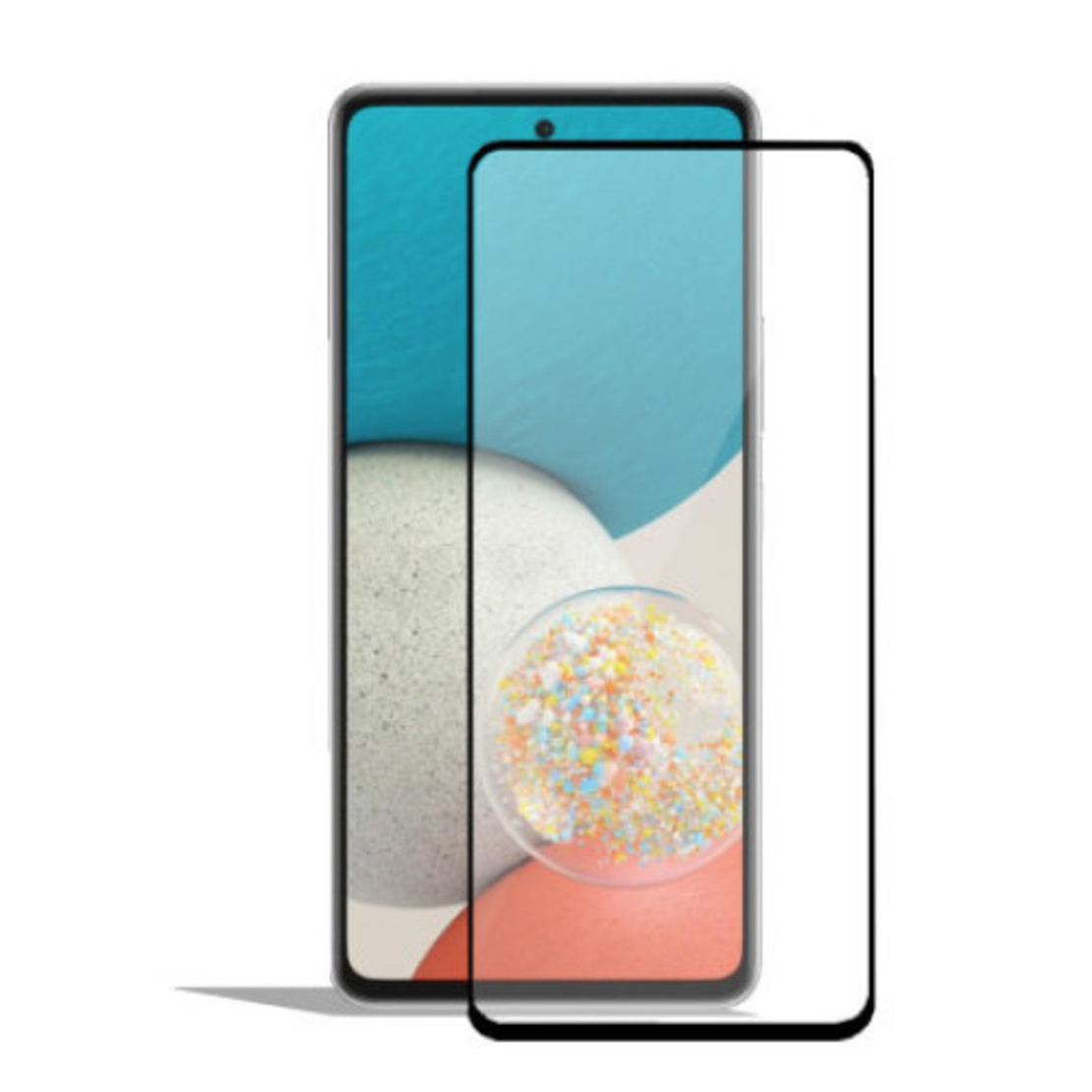Стъклен протектор MyScreen за Samsung Galaxy A56 Diamond Glass Edge Full Glue Cover, Черен