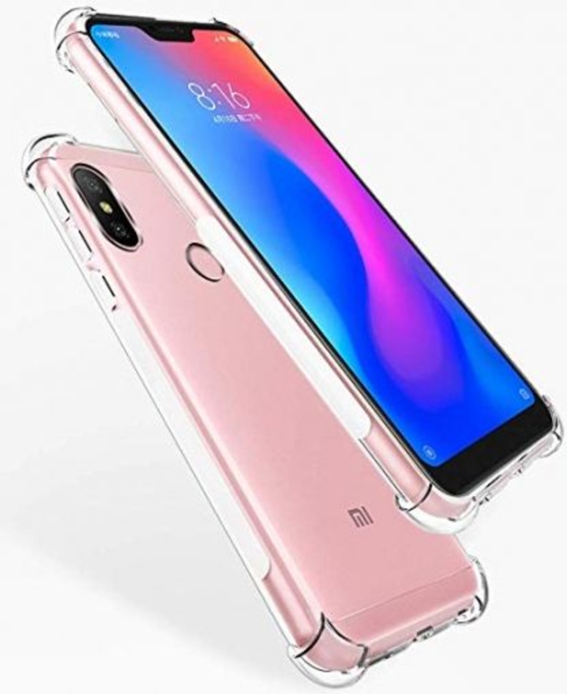 Anti Shock силиконов гръб за Xiaomi MI A2 Lite/Redmi 6 Pro, Прозрачен