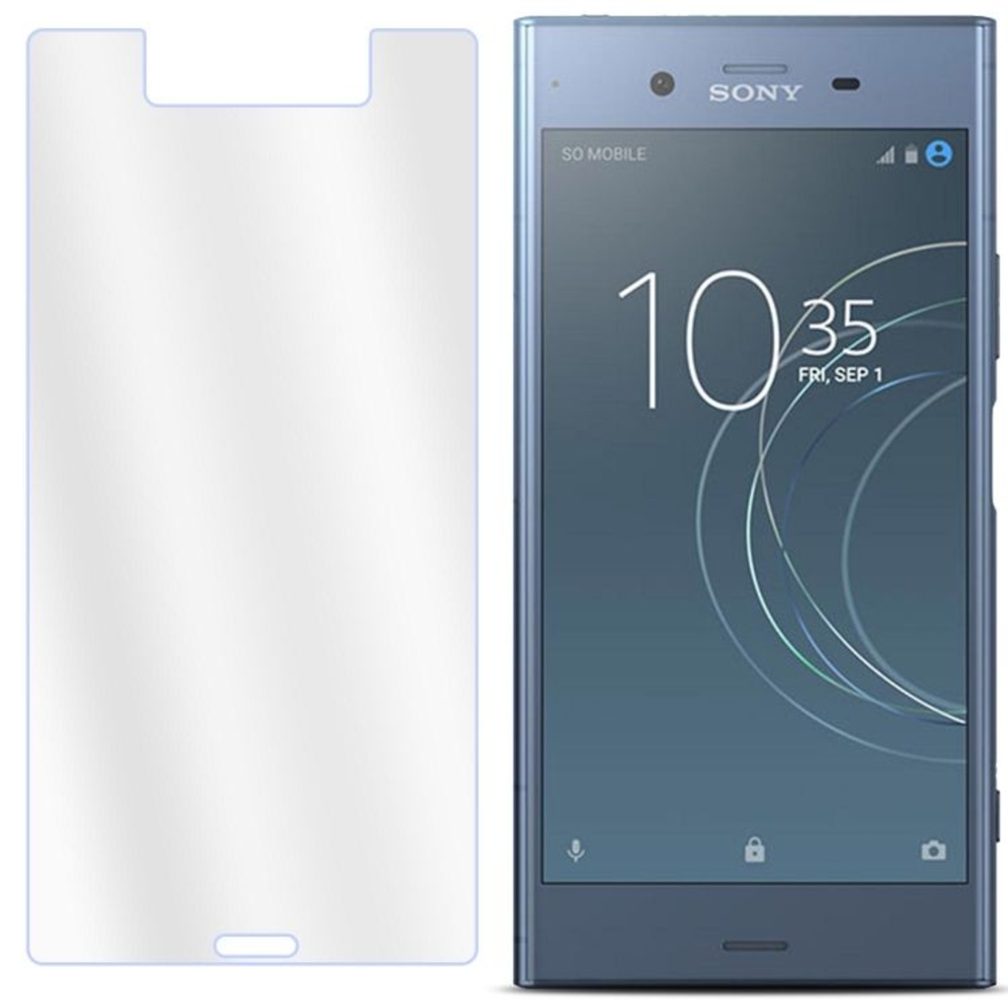 Стъклен скрийн протектор Tempered Glass за Sony Xperia XZ1
