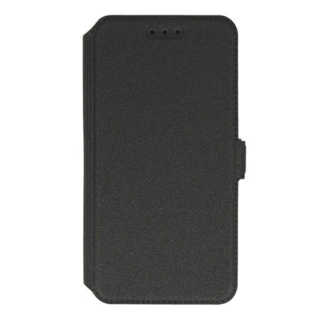 Кожен калъф Flip Book Pocket в черно за Huawei Honor 8