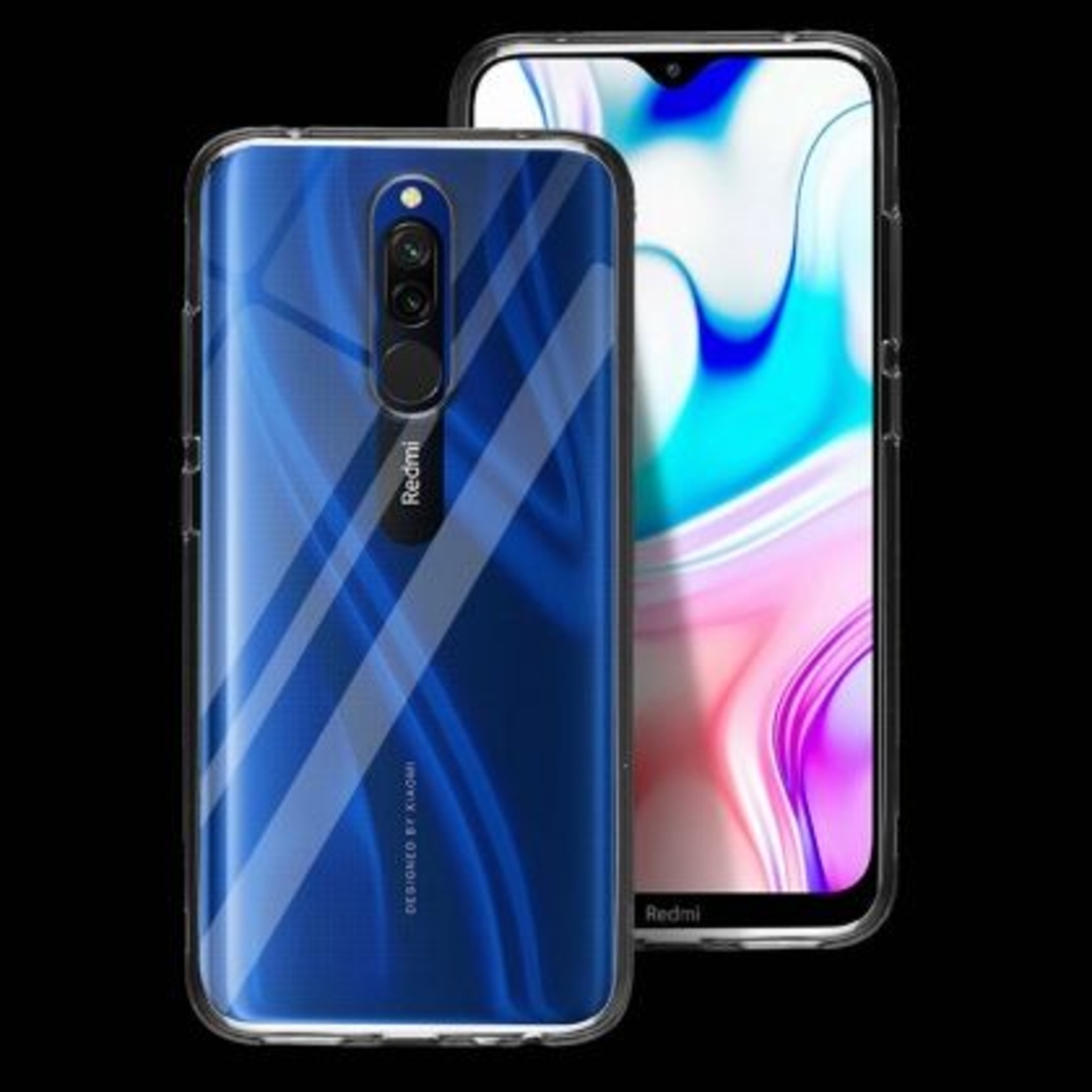 Anti Shock плътен силиконов гръб Perfect 2mm за Xiaomi Redmi 8, Прозрачен