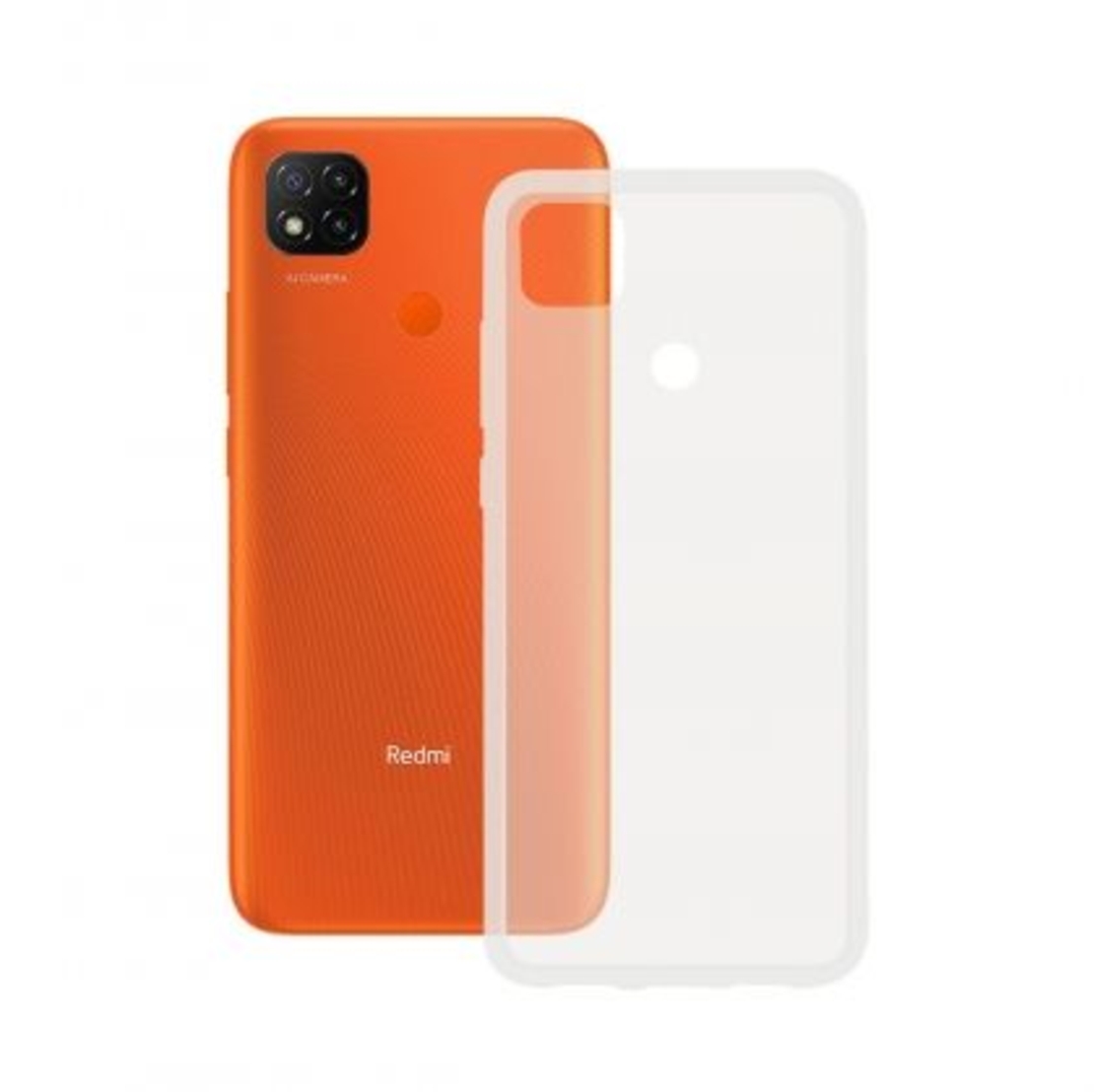 Плътен силиконов гръб Perfect 2mm за Xiaomi Redmi 9C, Прозрачен