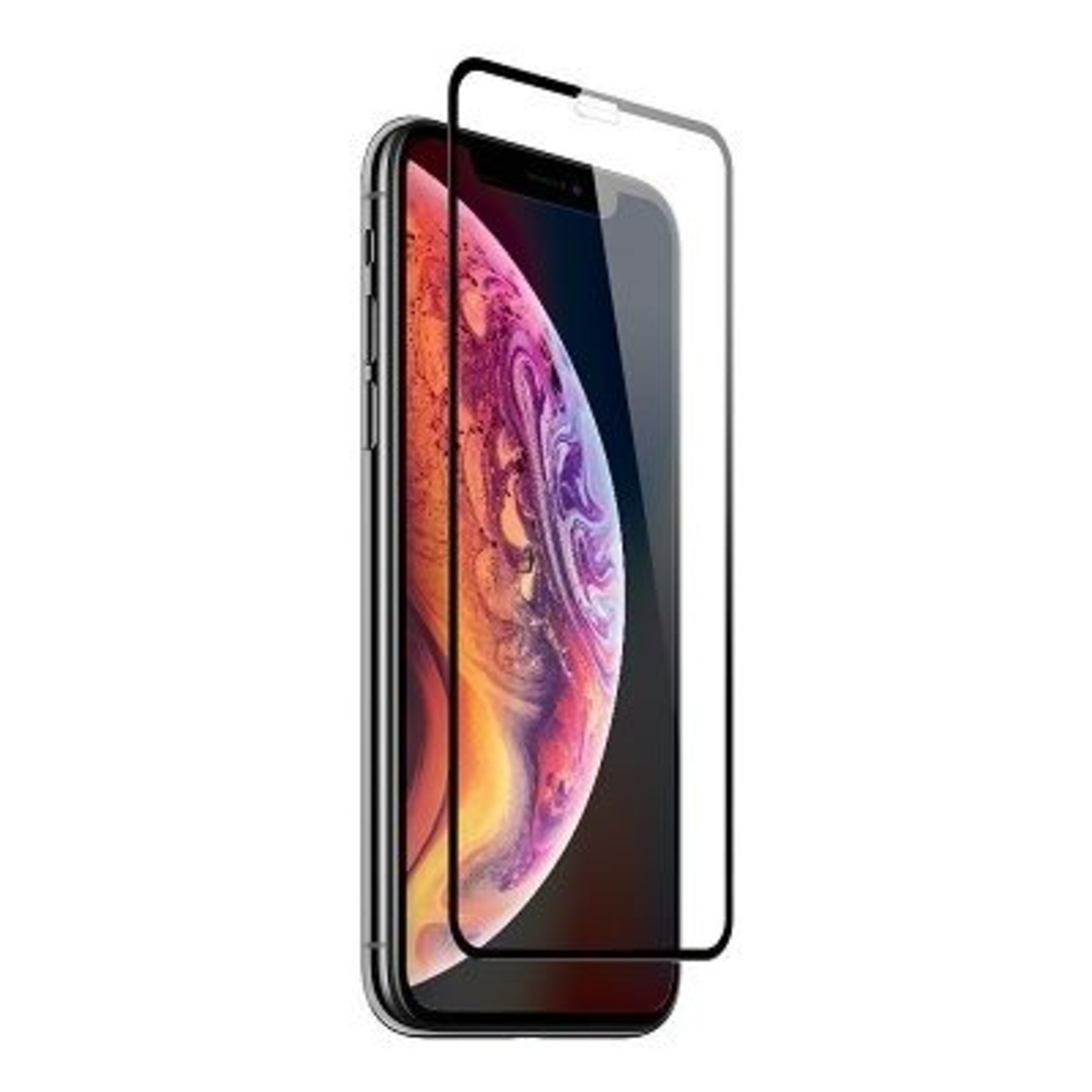 5D Стъклен протектор, Full Glue Cover за IPhone XS MAX (6,5