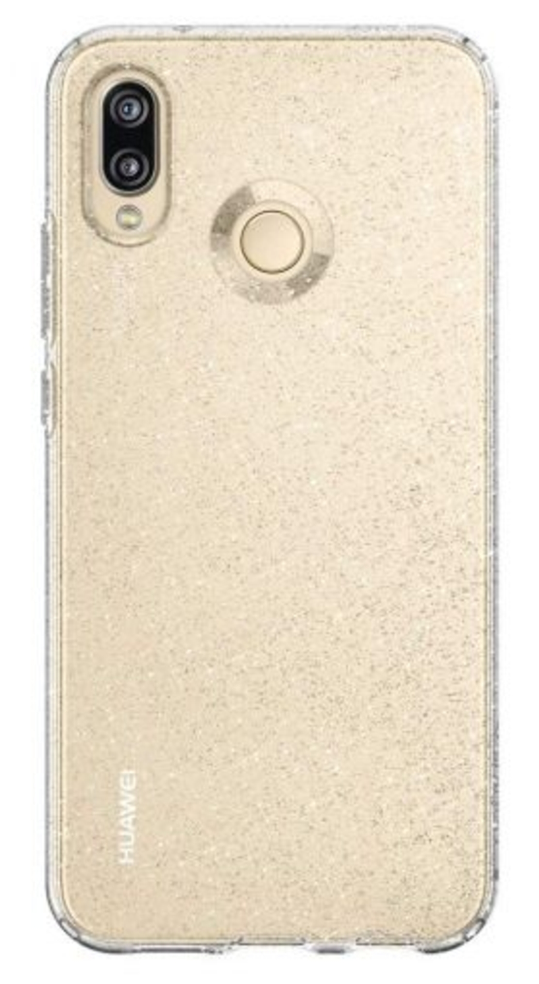 Силиконов гръб Lily Crystal Glitter за Huawei P Smart 2019, Прозрачен