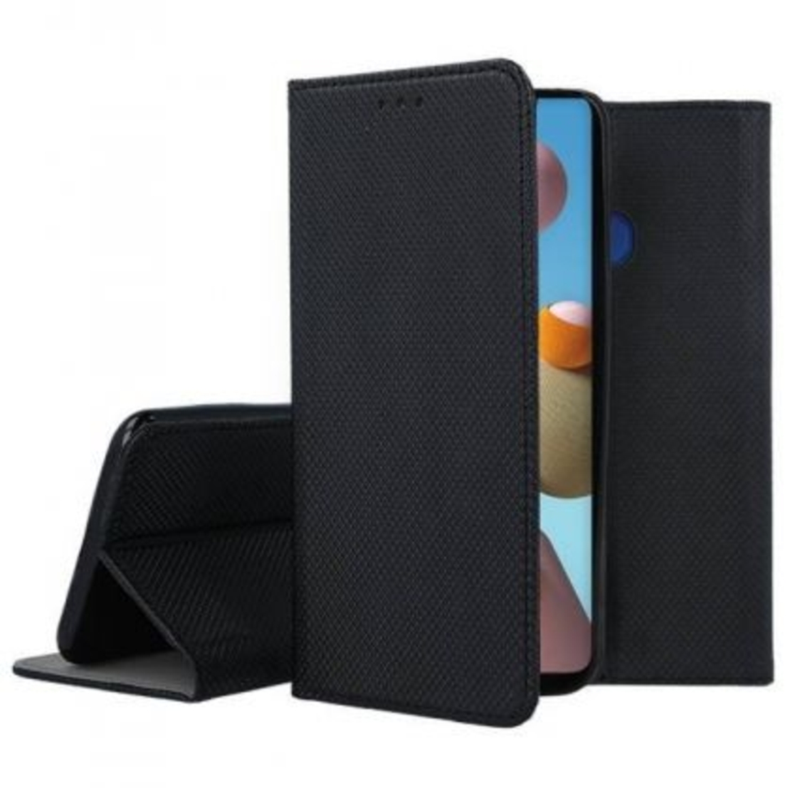 Калъф Flip Book Smart за Samsung A217 Galaxy A21S, Черен