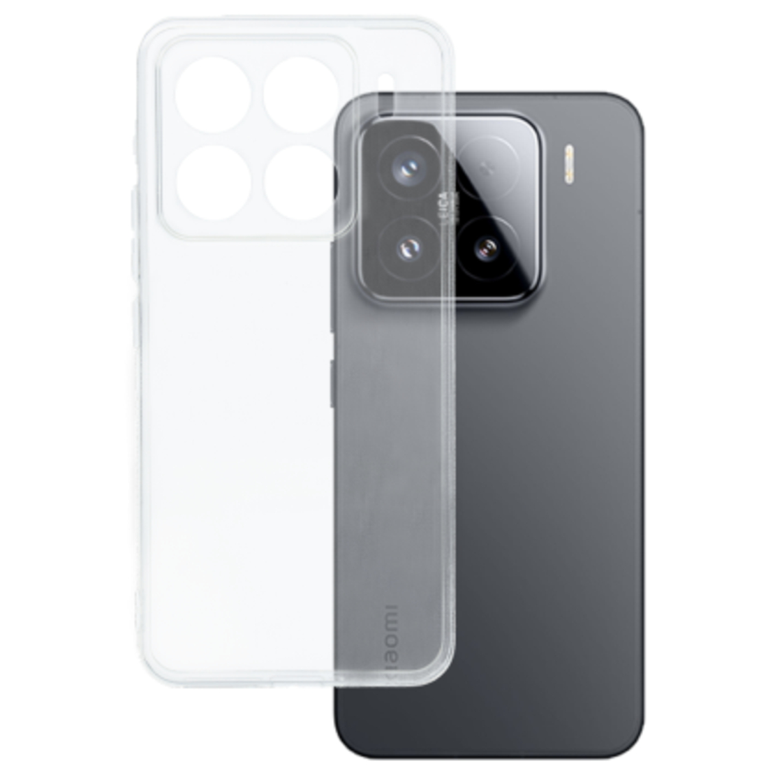 Силиконов кейс Perfect 2mm, за Xiaomi 14T Pro, Защита около камерата, Прозрачен