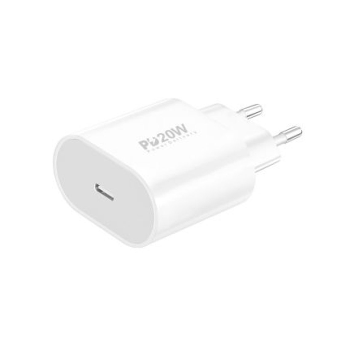 Зарядно адаптер Foneng, EU39, Type C, PD 20W 3A, Бързо зареждане, Бяло