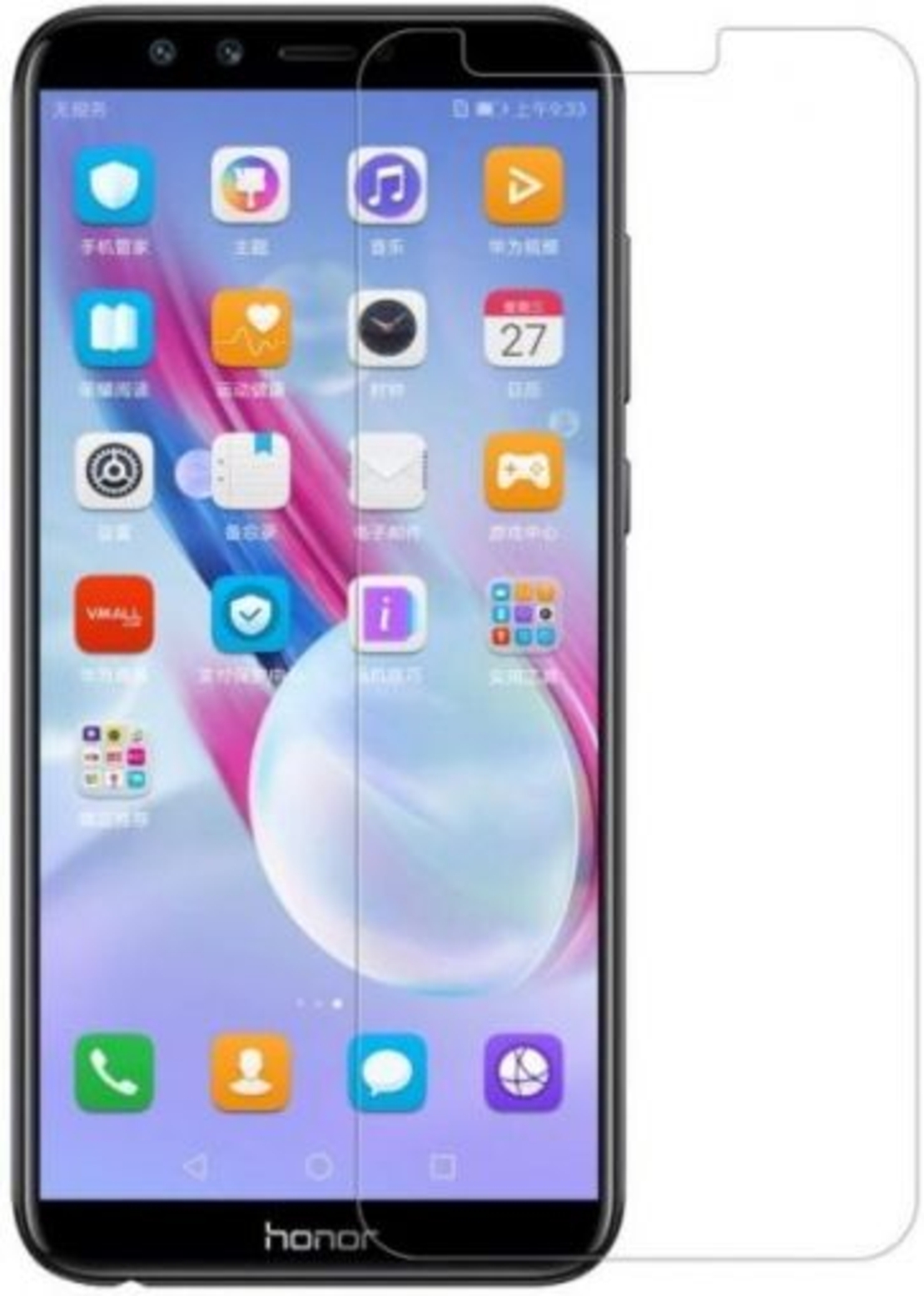 Стъклен скрийн протектор, Tempered Glass за Huawei Honor 9 Lite