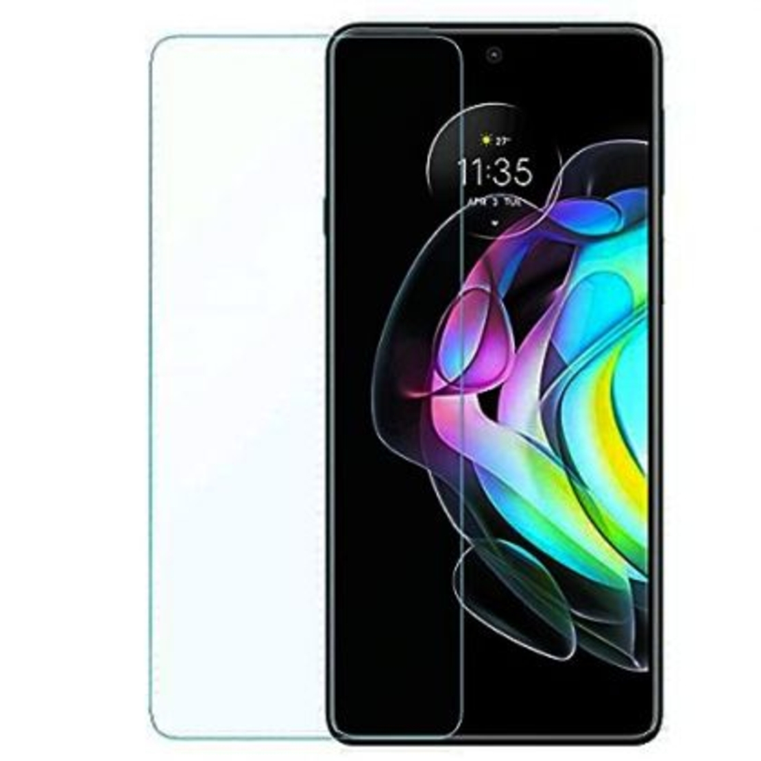 Стъклен скрийн протектор, 2.5D Hard Glass за Motorola Moto Edge 20 5G, Прозрачен