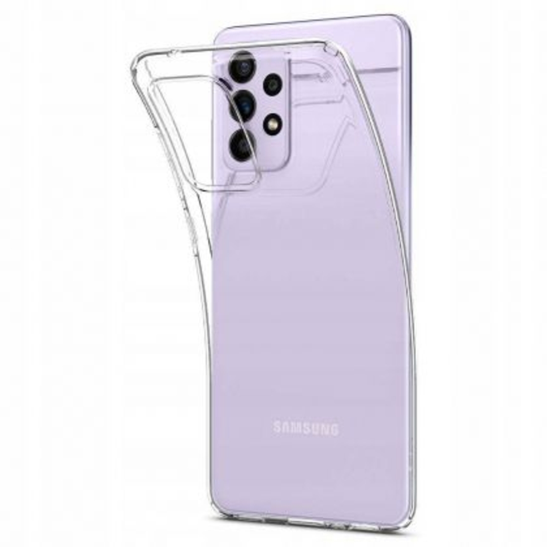 Ултра тънък силиконов гръб за Samsung A725/A726 Galaxy A72 4G/5G, Прозрачен