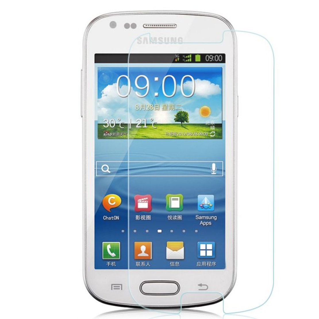 Стъклен скрийн протектор за Samsung i8190 S3 mini