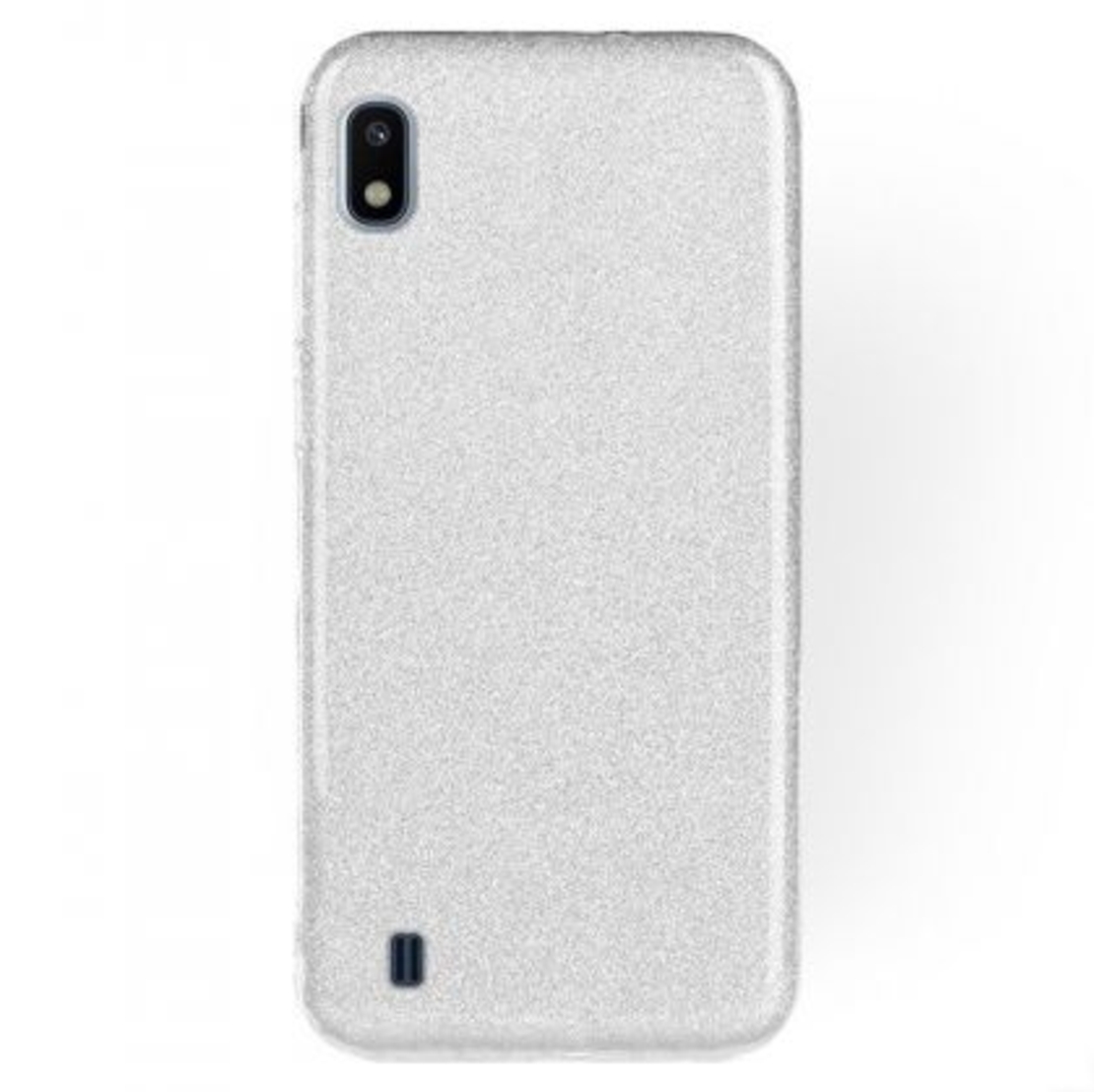 Силиконов гръб Emily Shining за Samsung A105/M105 Galaxy A10/M10, Сребрист