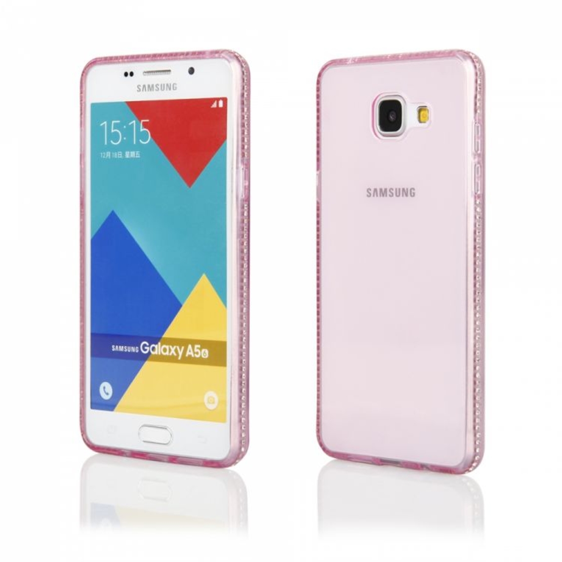 Луксозен силиконов калъф Crystals за Samsung A310 Galaxy A3 (2016)