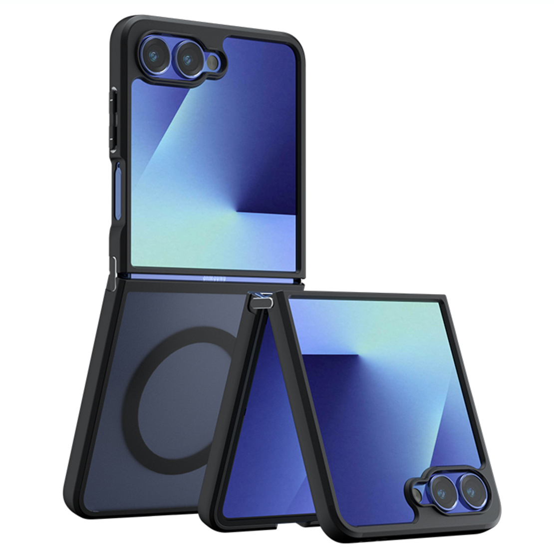 Кейс Mgsafe Full Matte Mag за Samsung Galaxy Flip 8, Черен
