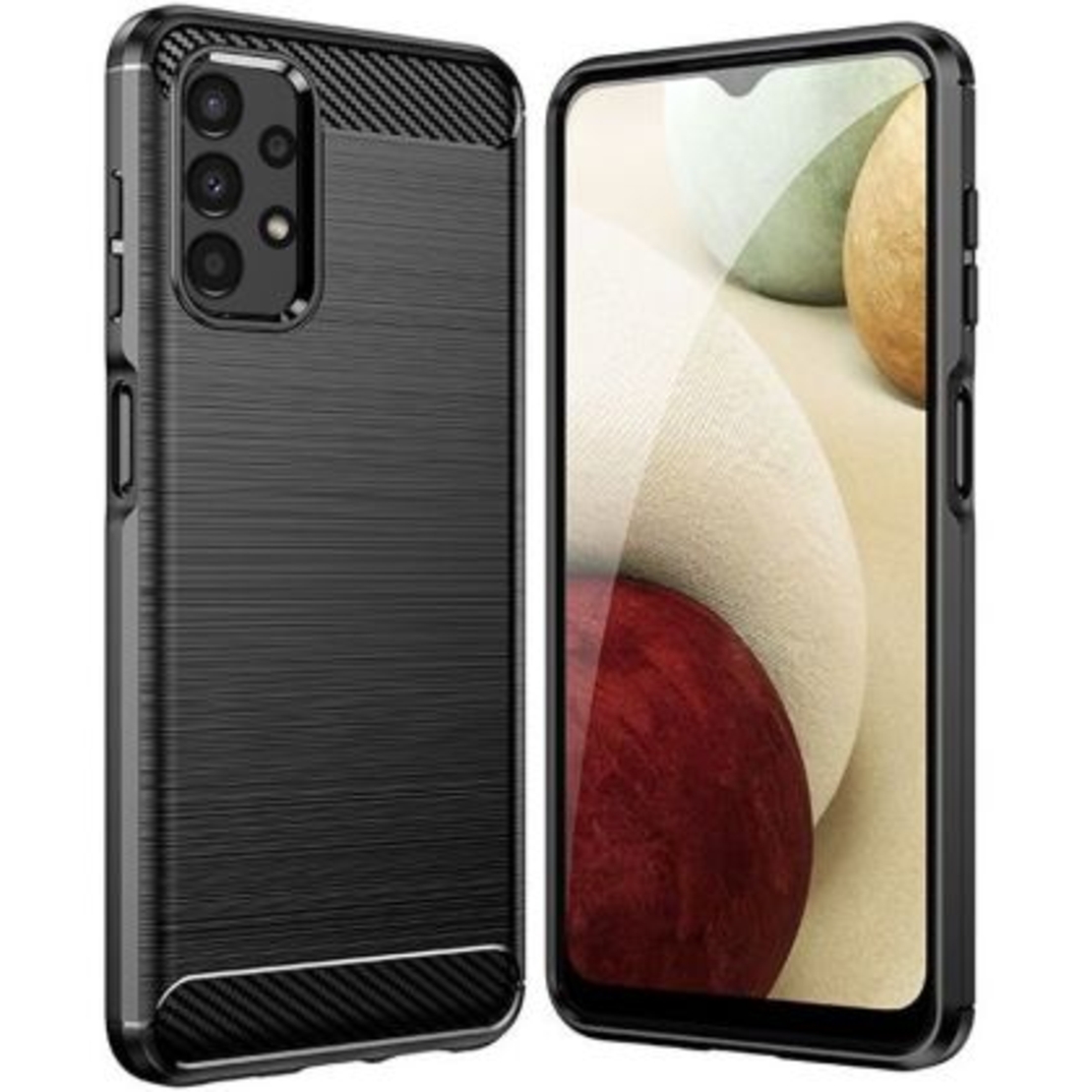 Anti Shock гръб Carbon за Samsung Galaxy A13 4G, Черен