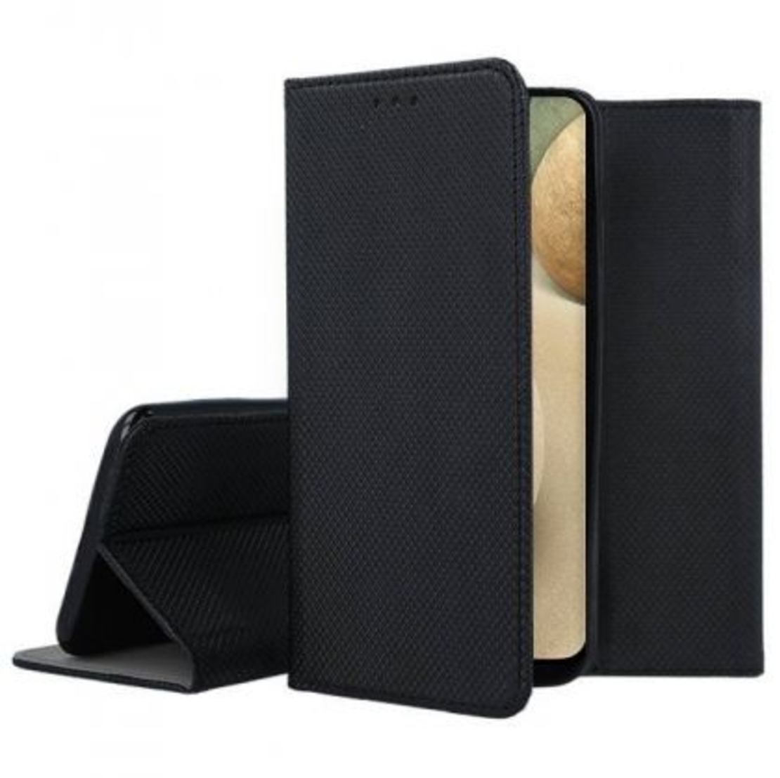 Калъф Flip Book Smart за Samsung A125 Galaxy A12, Черен