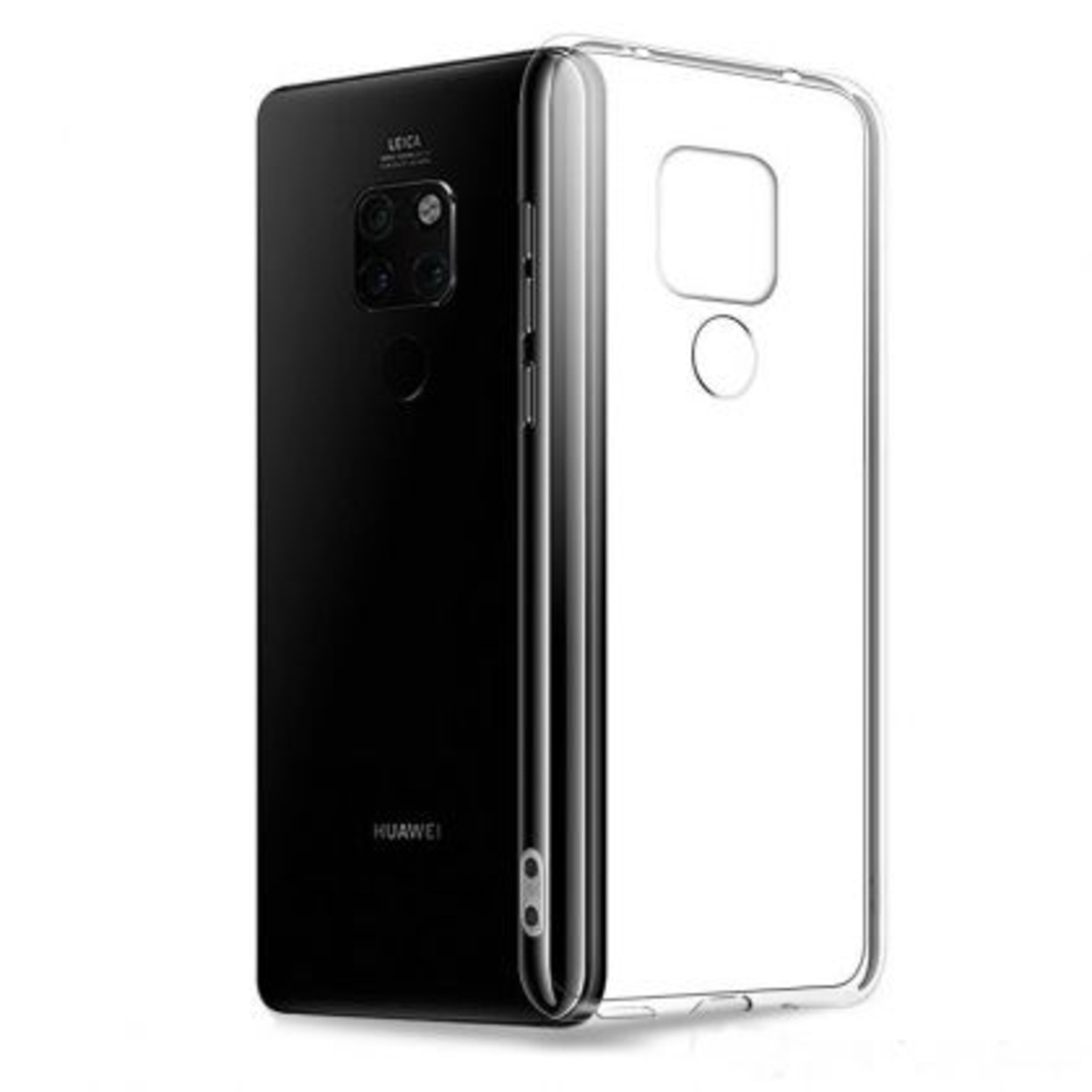 Ултра тънък силиконов гръб за Huawei Mate 20, Прозрачен