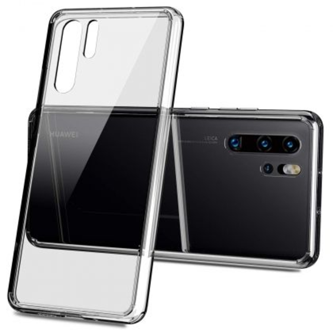 Anti Shock плътен силиконов гръб Perfect 2mm за Huawei P30 Pro, Прозрачен
