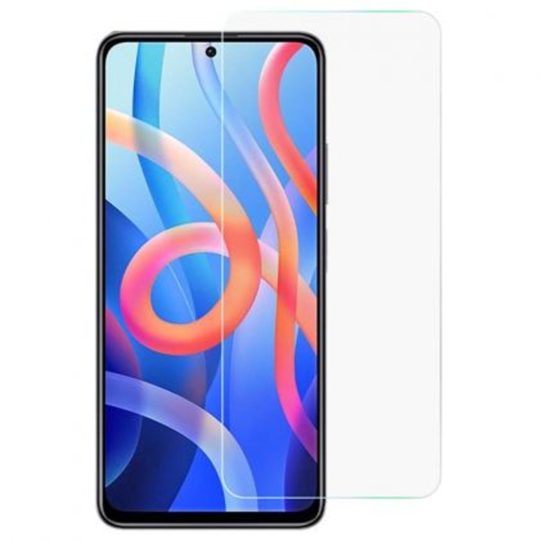 Стъклен скрийн протектор, 2.5D Hard Glass за Xiaomi Redmi Note 11/Note 11S, Прозрачен