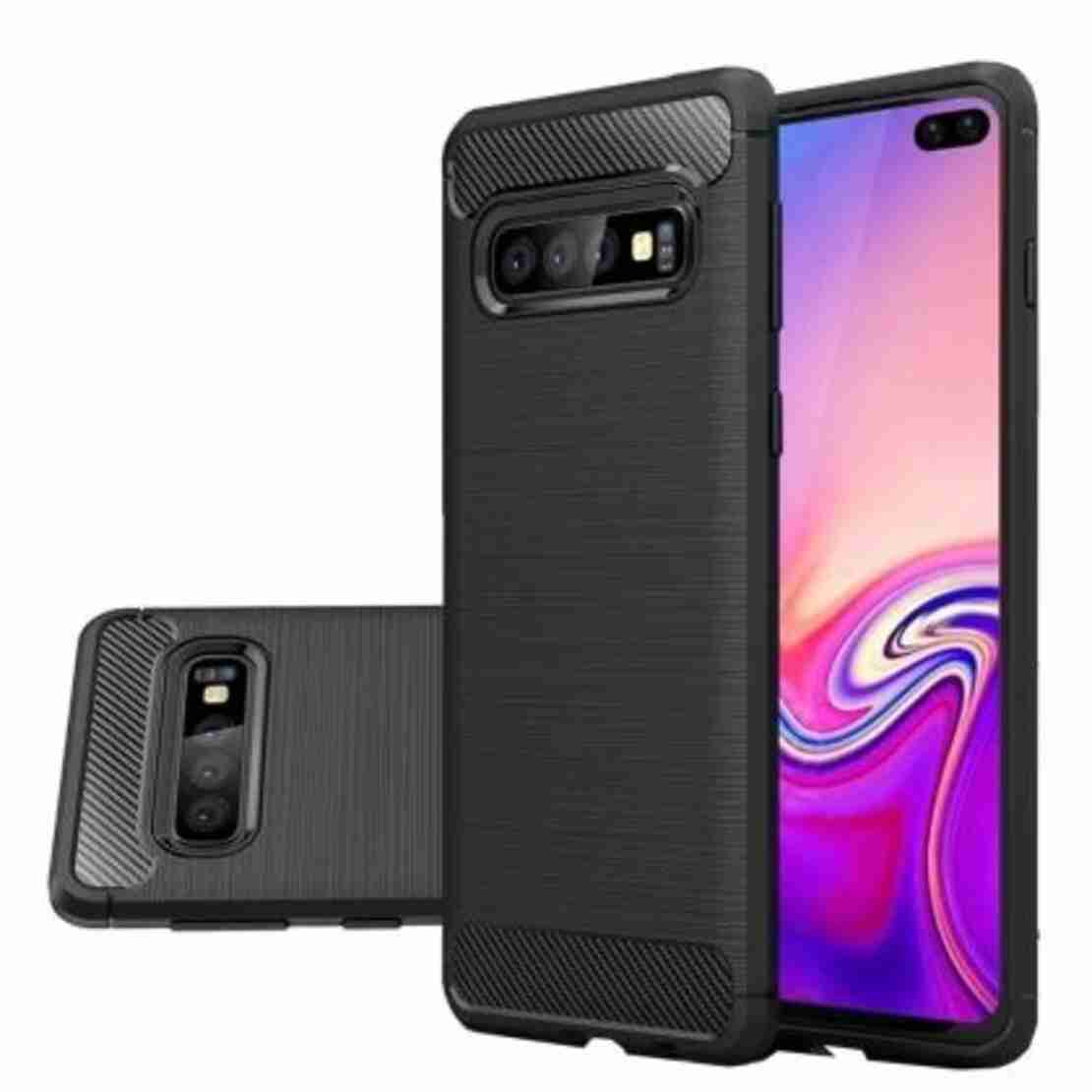 Anti Shock гръб Carbon за Samsung G973 Galaxy S10, Черен