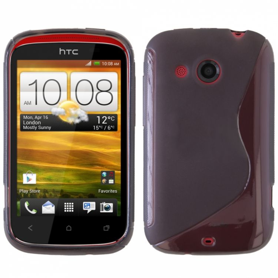 Силиконов калъф за HTC Desire C