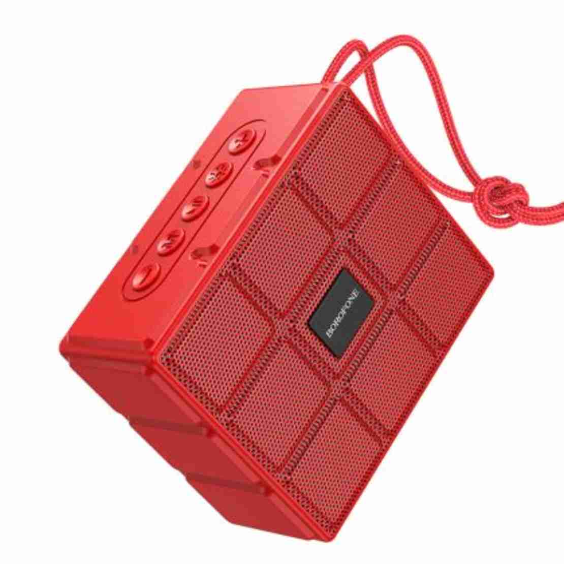 Преносима колонка Borofone, Speaker BR16 Gage, Bluetooth, Червена