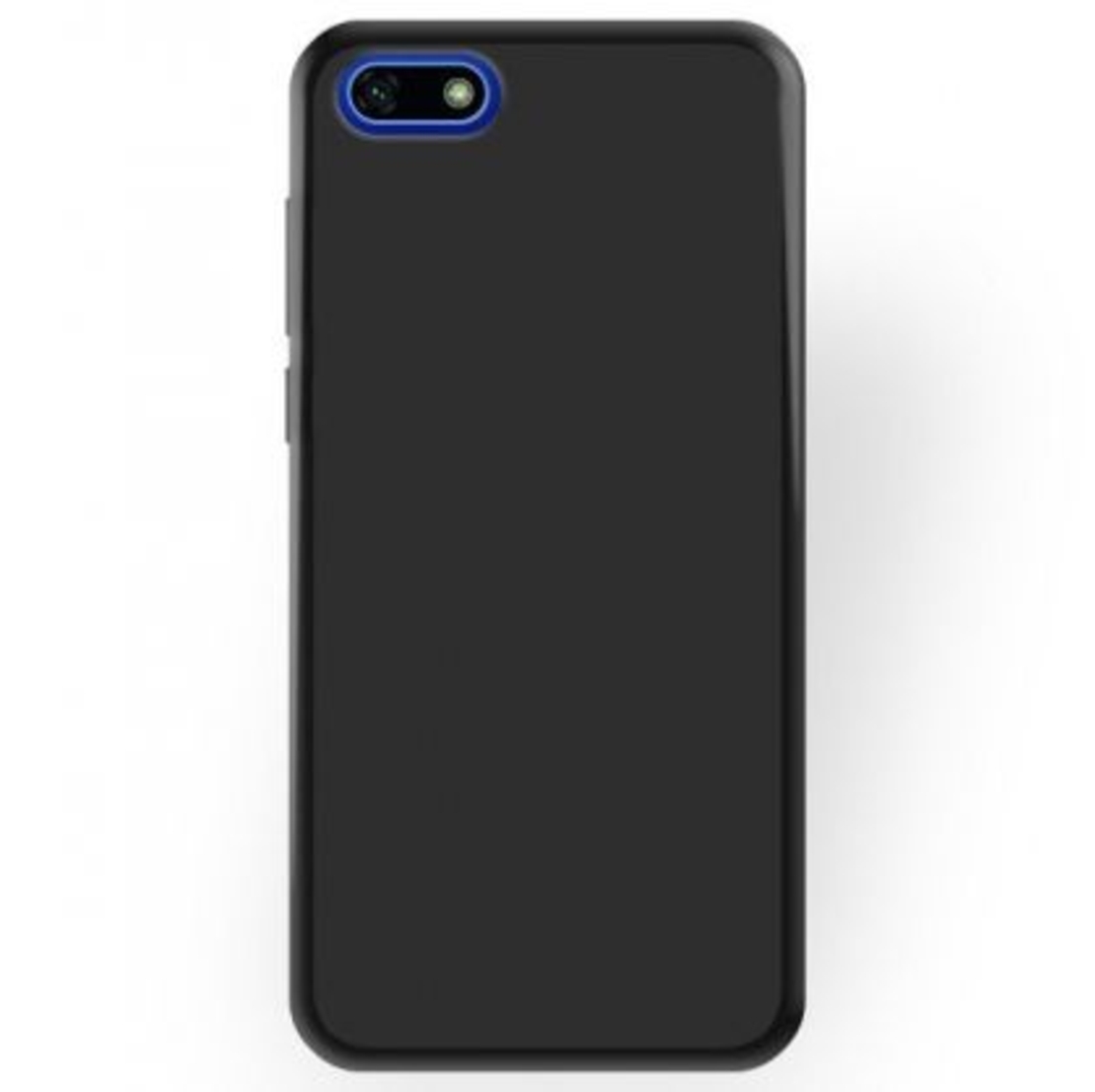 Силиконов гръб Matt Frosted за Huawei Y5 2018, Черен
