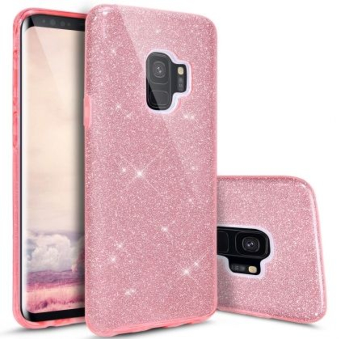 Силиконов гръб Emily Shining за Samsung J610 Galaxy J6 Plus 2018, Розов