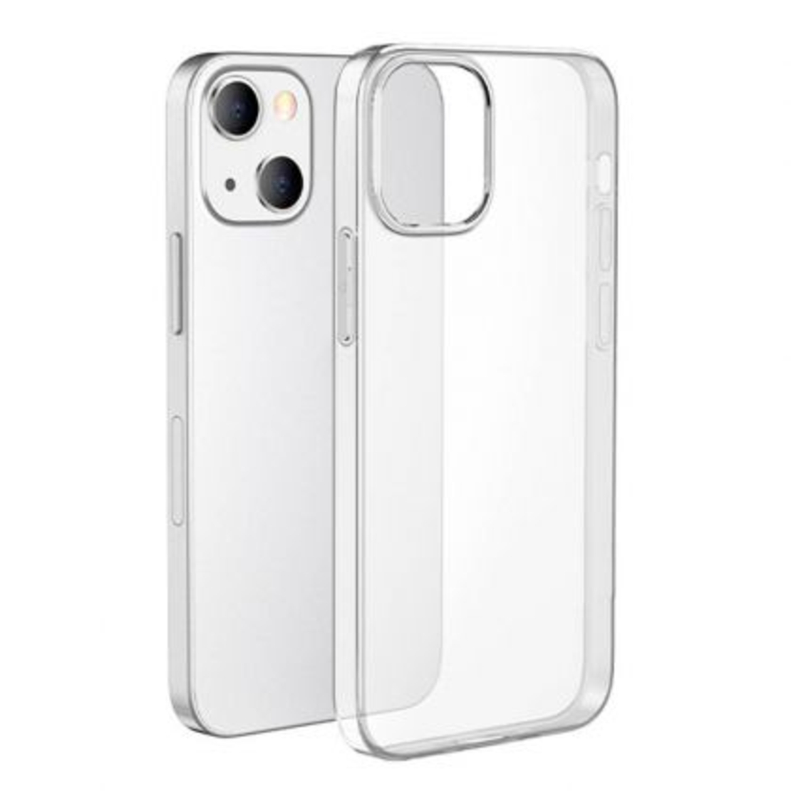 Плътен силиконов гръб Perfect 2mm за IPhone 14, Прозрачен