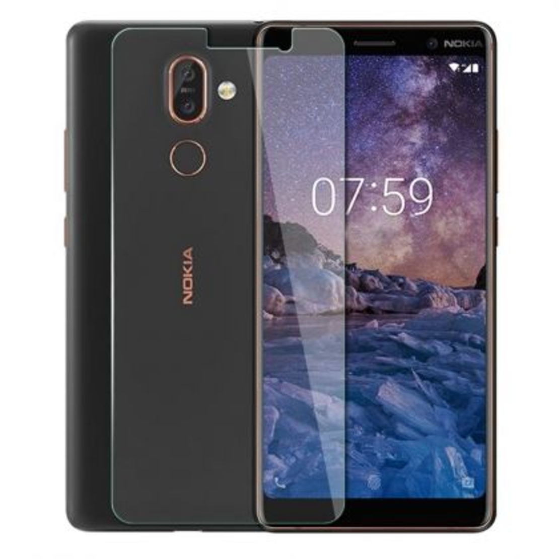 Стъклен скрийн протектор, Tempered Glass за Nokia 7
