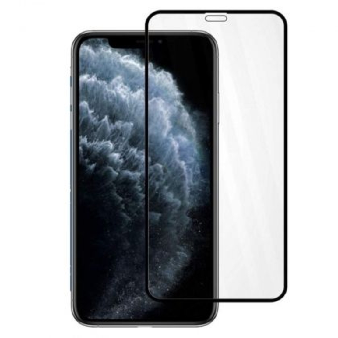 6D Стъклен протектор Full Glue Cover, за IPhone 11 Pro MAX, Черен