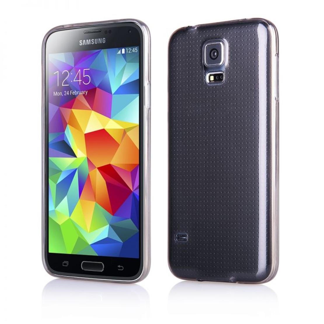 Ултра тънък силиконов калъф за Samsung Galaxy G800 S5mini