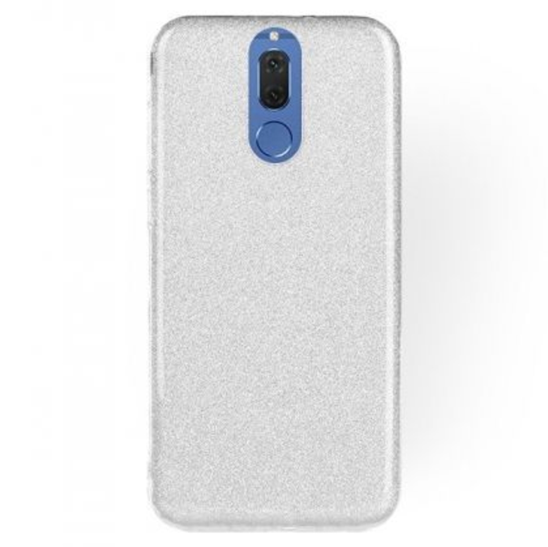 Силиконов гръб Emily Shining за Huawei Mate 10 Lite, Сребрист