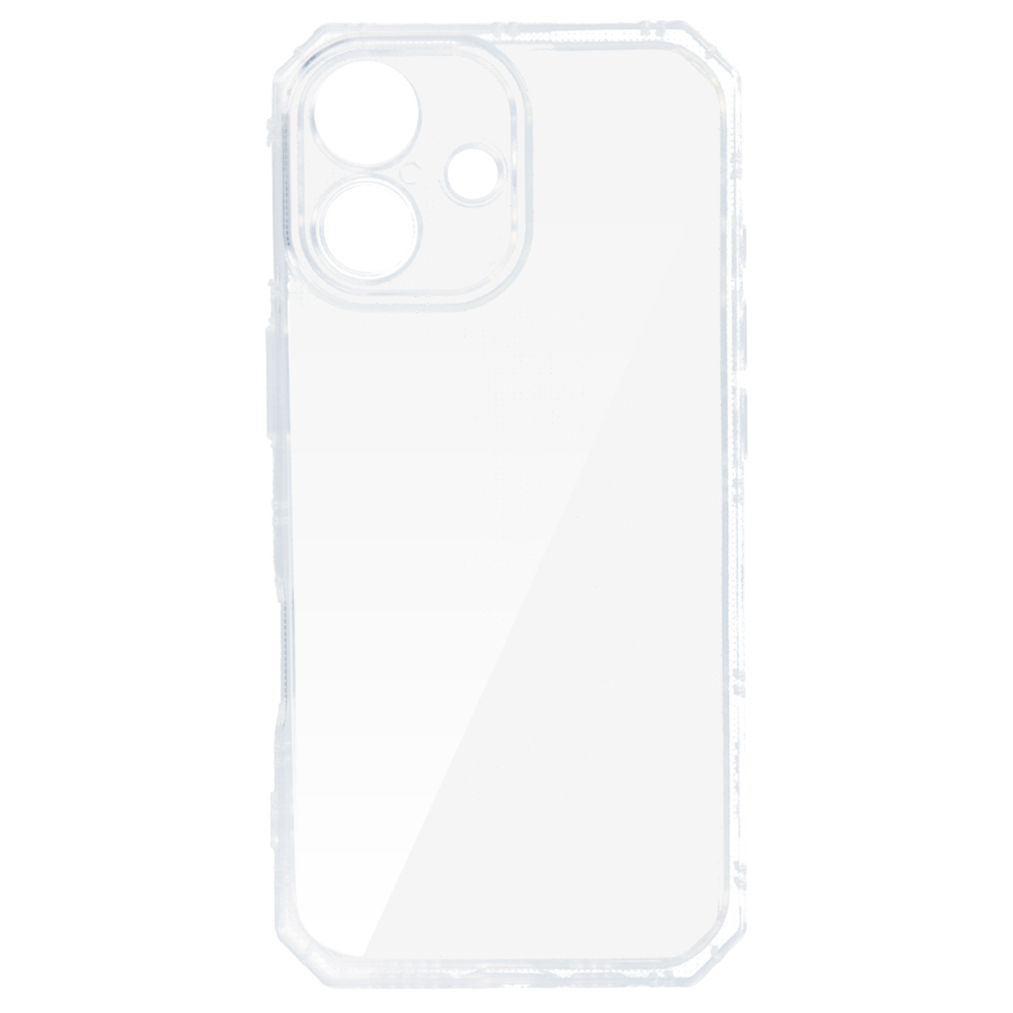Силиконов кейс за IPhone 17 Armor Anti Shock, защита около камерите, Прозрачен