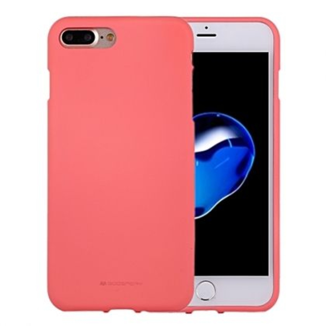 Луксозен гръб Mercury Goospery Soft Feeling за IPhone 7/8 Plus, Розов