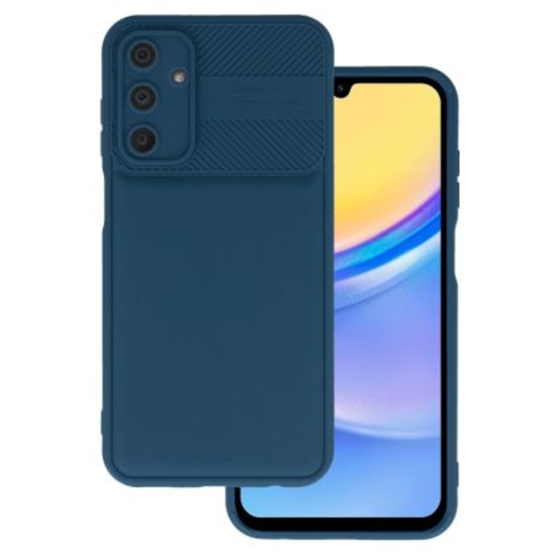 Кейс Camera Protected за Samsung Galaxy A14 4G/5G, Син