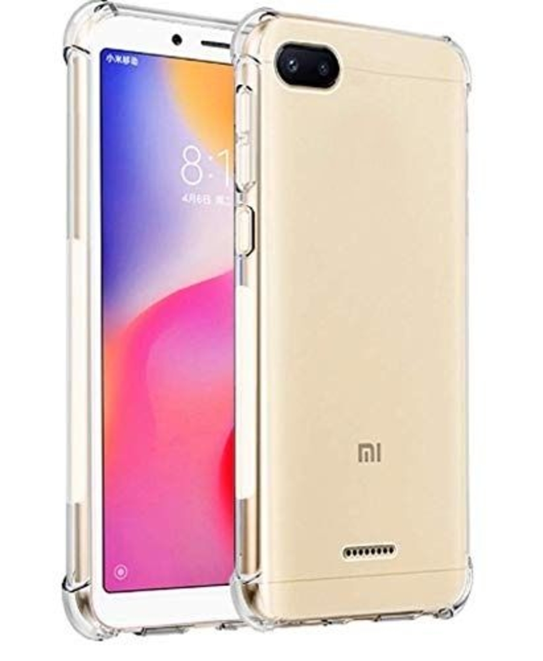 Anti Shock силиконов гръб за Xiaomi Redmi 6A, Прозрачен