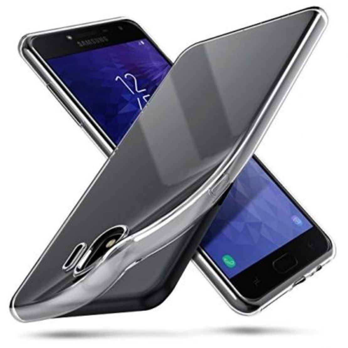 Ултра тънък силиконов гръб за Samsung J400 Galaxy J4 2018, Прозрачен