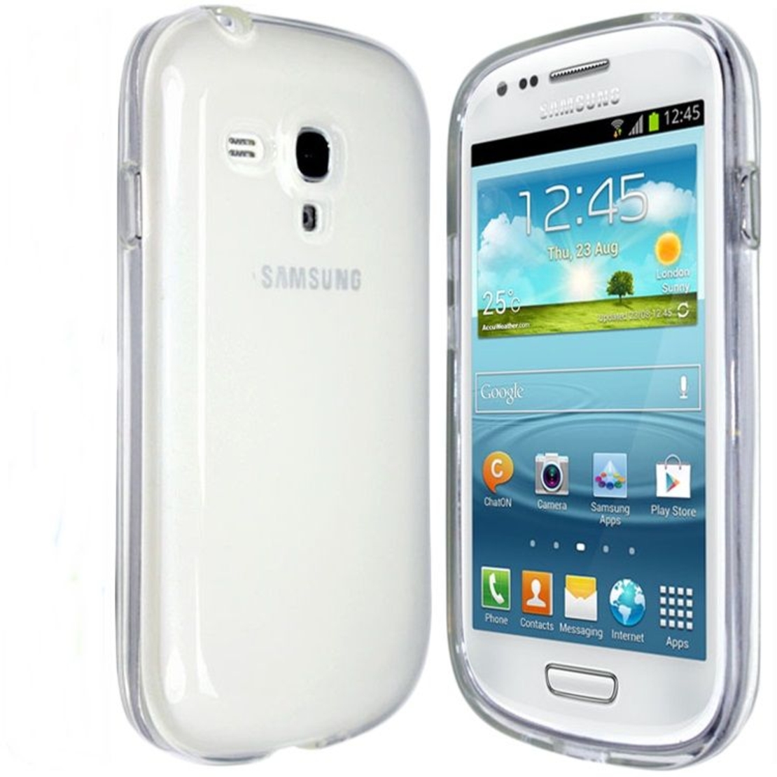 Ултра тънък силиконов калъф за Samsung Galaxy i8190 S3 mini