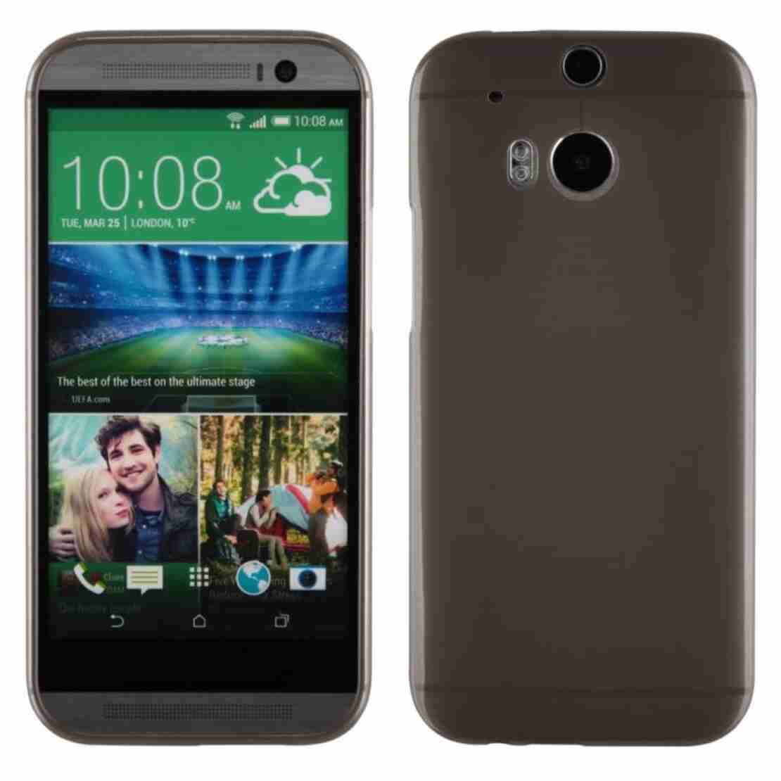 Ултра тънък силиконов калъф за HTC One M8