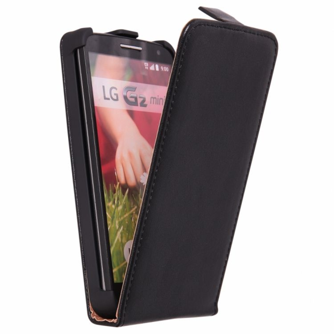 Кожен Flip калъф за LG G2 mini