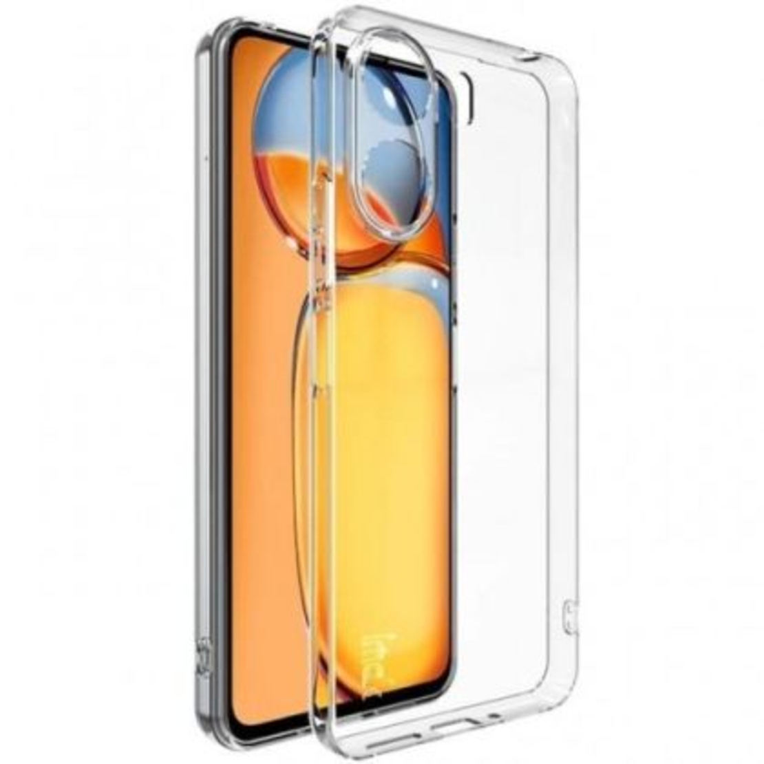 Плътен силиконов гръб Perfect 2mm за Xiaomi Redmi 13C 4G, Защита около камерите, Прозрачен