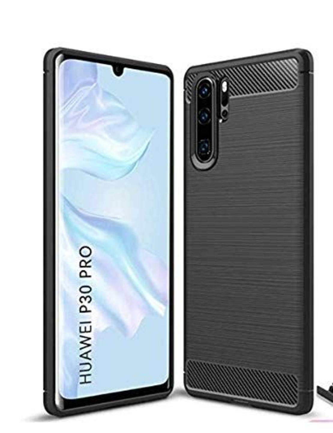 Anti Shock гръб Carbon за Huawei P30 Pro, Черен
